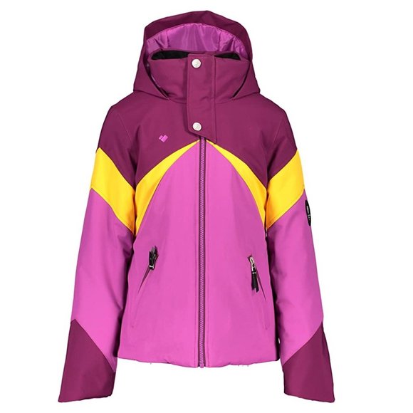 NWT Obermeyer Girls' Tabor Jacket Cactus Flower Size Girl's Large $150 4B237 - Picture 1 of 1